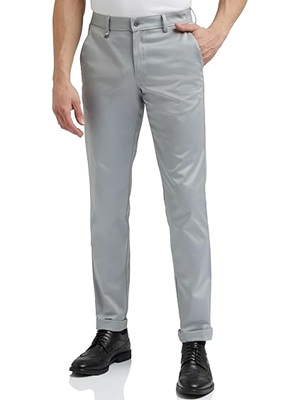 Van Heusen Men's Regular Fit Trouser